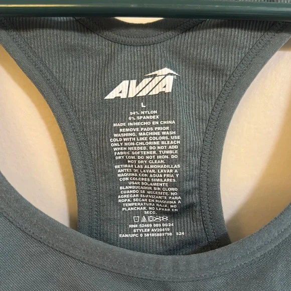 Avia Women's green Sports Bra - Picture 2 of 3